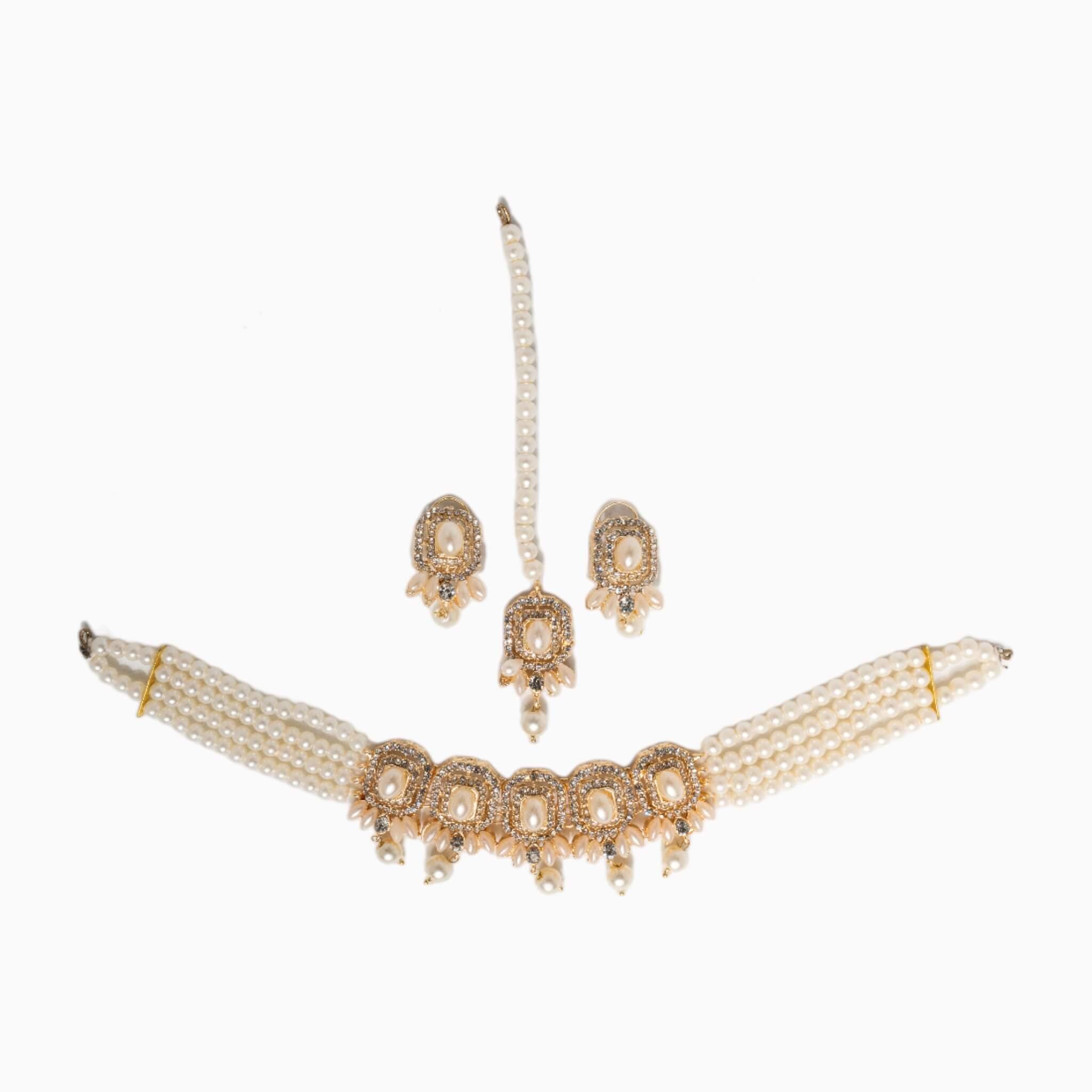 Suhana Mini Choker Set - MAHARANI