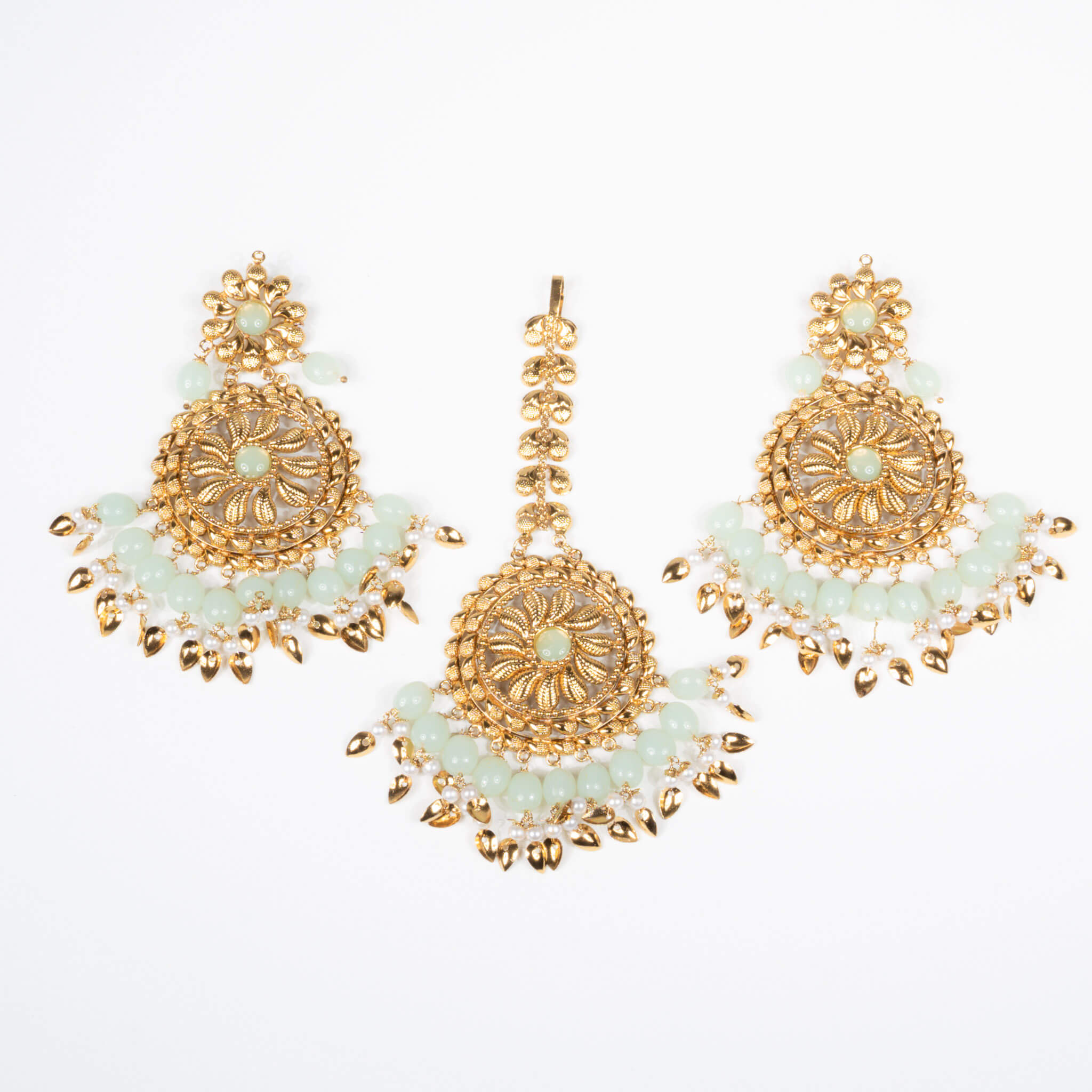 Simran Earrings and Tikka Set
