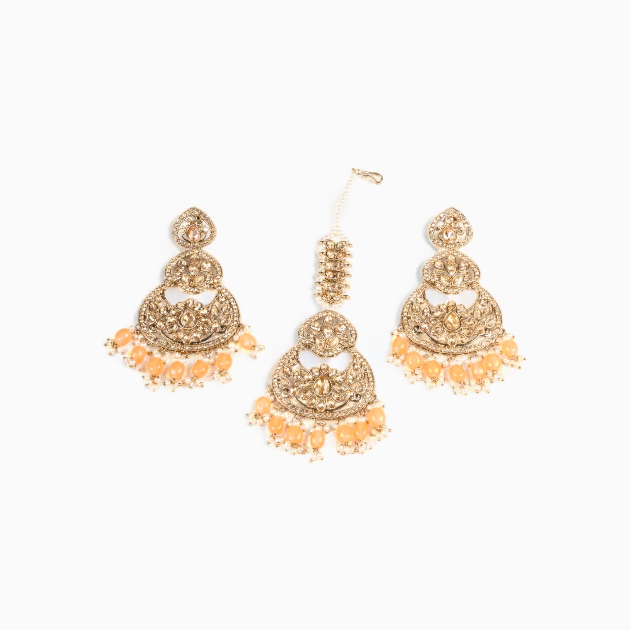 Riya Earrings and Tikka Set