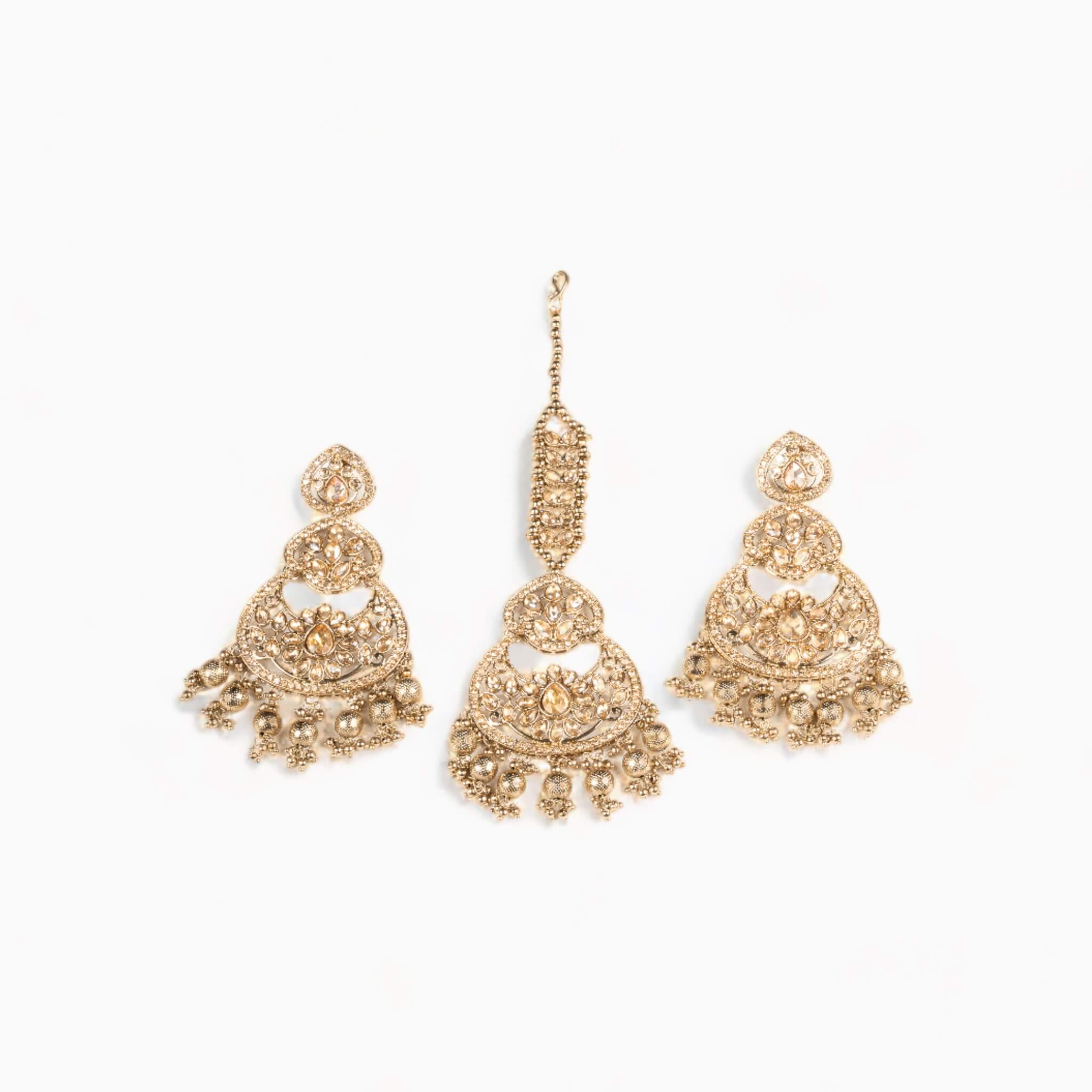 Riya Earrings and Tikka Set