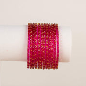 Raindrop Bangles - Reds &amp; Pinks